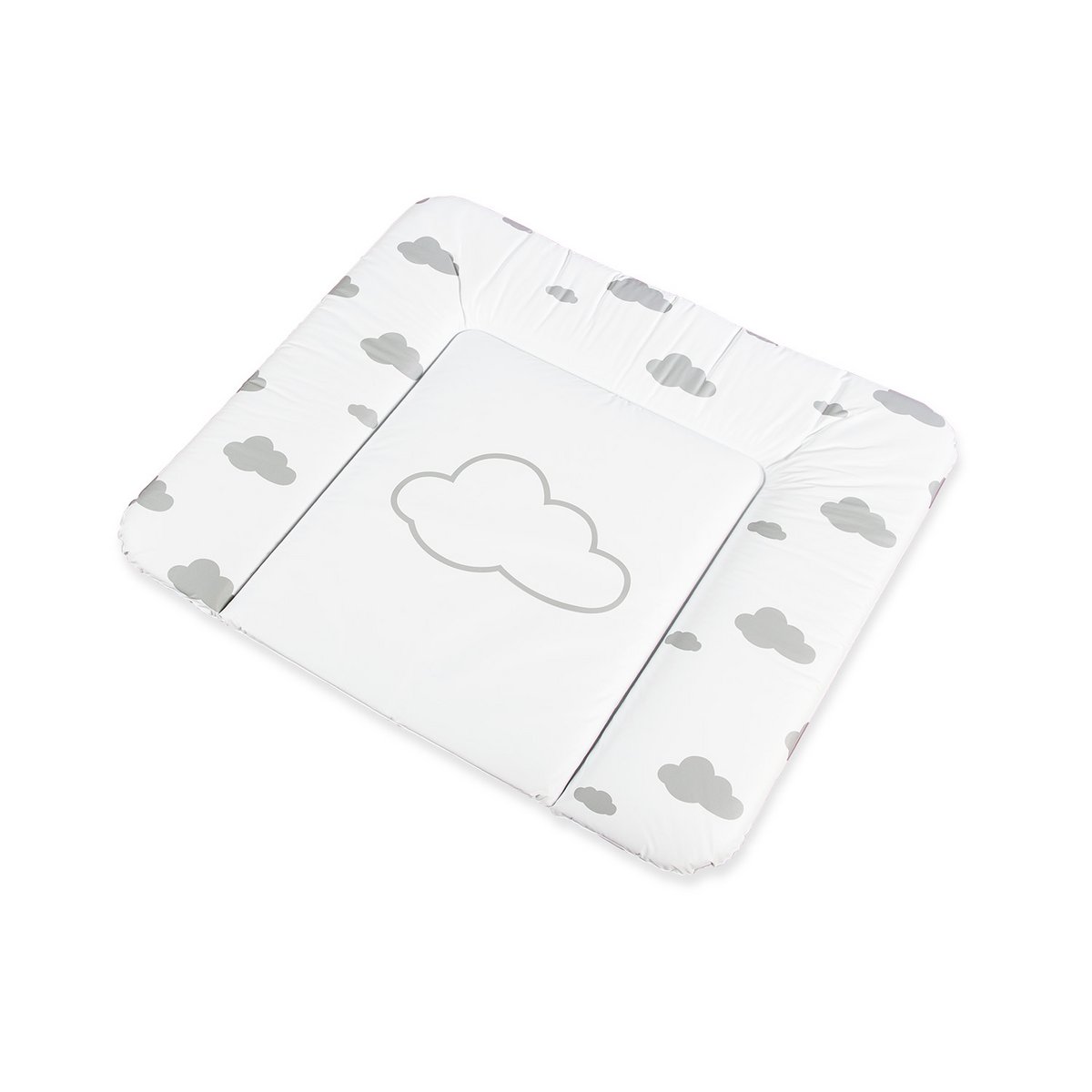 Matelas à langer 'Wölkchen', gris