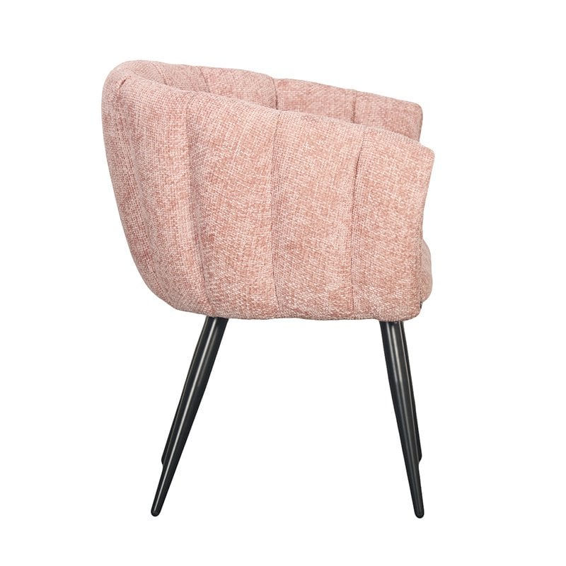 Chaise Breeze Rose Pastel (Ensemble de 2)